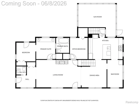 Floorplan - 109 Wompole Dr, Village Of Clarkston, MI 48346 photo 1 of 1