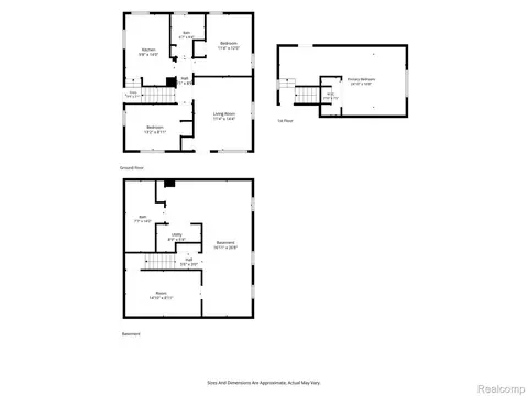 Floorplan - 22312 Madison St, Dearborn, MI 48124 photo 1 of 1
