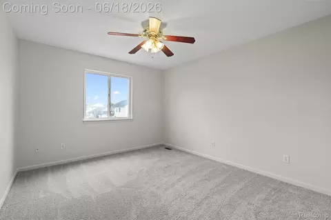 Bedroom - 8249 Clocktower Ct, Romulus, MI 48174 photo 3 of 4