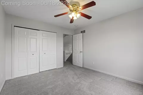 Bedroom - 8249 Clocktower Ct, Romulus, MI 48174 photo 4 of 4