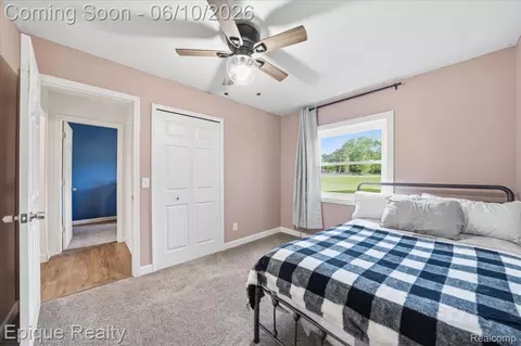 Bedroom - 12272 E Mount Morris Rd, Richfield, MI 48423 photo 2 of 4