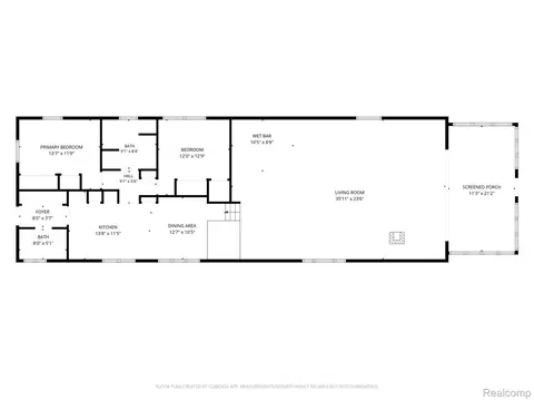 Floorplan - 1656 S Riverside Dr, Au Gres, MI 48703 photo 1 of 1