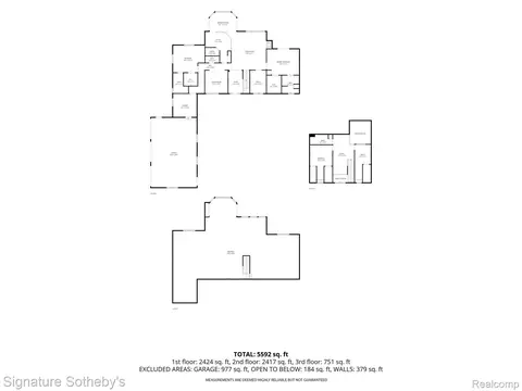 Floorplan - 12700 Shaffer Rd, Springfield, MI 48350 photo 2 of 3