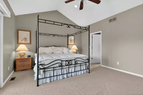 Bedroom - 12700 Shaffer Rd, Springfield, MI 48350 photo 4 of 9