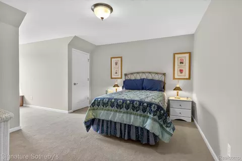 Bedroom - 12700 Shaffer Rd, Springfield, MI 48350 photo 7 of 9