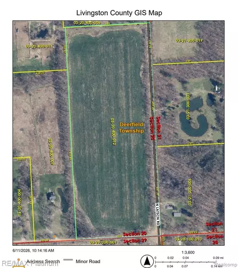 00 Dean Rd, Deerfield, MI 48855