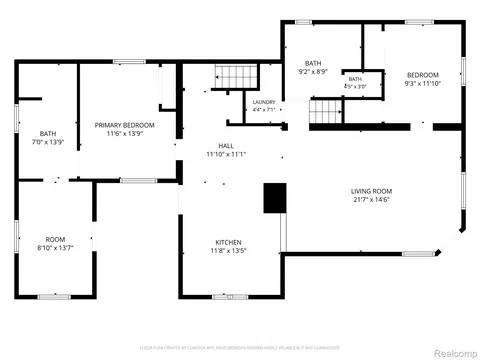 Floorplan - 113 W Polly St, Perry, MI 48872 photo 2 of 3