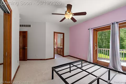 Bedroom - 2848 E Mill Creek Rd, St. Clair, MI 48079 photo 3 of 4