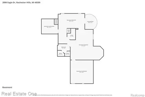 Floorplan - 2898 Eagle Dr, Rochester Hills, MI 48309 photo 1 of 2