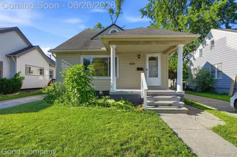 520 E Muir Ave, Hazel Park, MI 48030