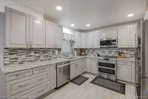 Kitchen - 12364 Morrish Rd, Clio, MI 48420 photo 2 of 5