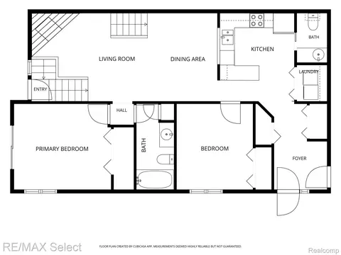 Floorplan - 6605 Flushing Rd, Mount Morris, MI 48433 photo 1 of 2