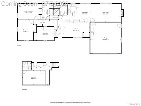 Floorplan - 6514 Luanne Dr, Mount Morris, MI 48433 photo 2 of 2