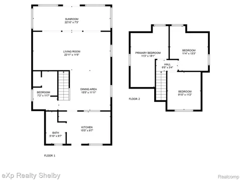 Floorplan - 8395 N Channel - Harsens Is, Clay, MI 48001 photo 3 of 3
