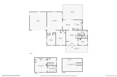 Floorplan - 7286 Ormond Rd, Springfield, MI 48350 photo 3 of 3