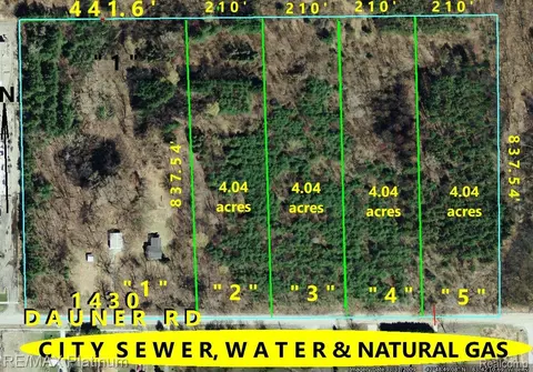 Parcel 2 Dauner Road, Fenton, MI 48430