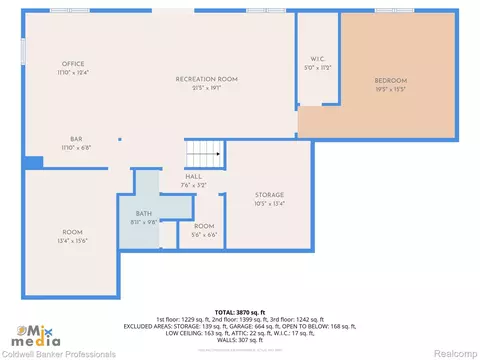 Floorplan - 3410 Benstein Rd, Commerce, MI 48382 photo 1 of 3