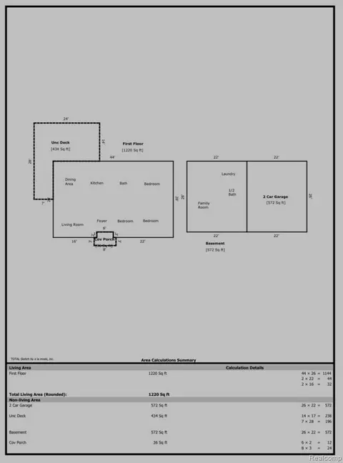 Floorplan - 2201 Maple Grove Rd, Rives, MI 49201 photo 1 of 1