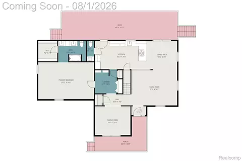 Floorplan - 1253 Harper Rd, Alaiedon, MI 48854 photo 1 of 4