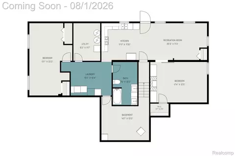 Floorplan - 1253 Harper Rd, Alaiedon, MI 48854 photo 3 of 4