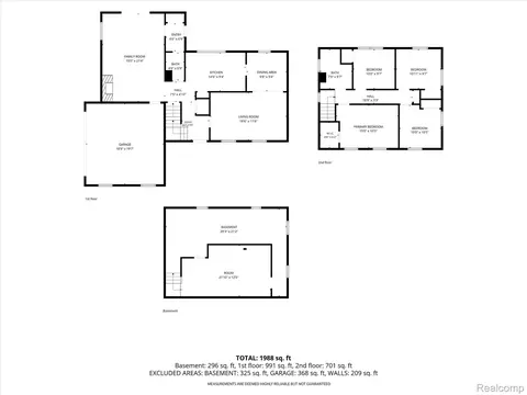 Floorplan - 2356 Pineview Ct, Flint, MI 48433 photo 1 of 4