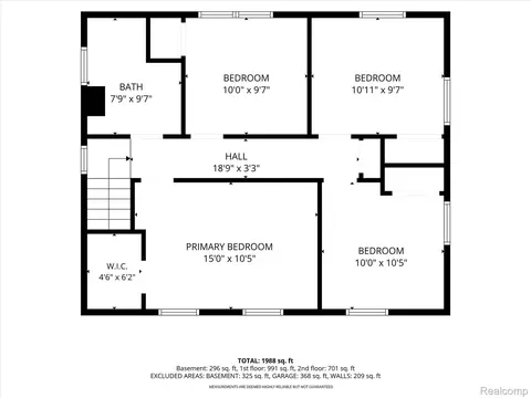 Floorplan - 2356 Pineview Ct, Flint, MI 48433 photo 4 of 4