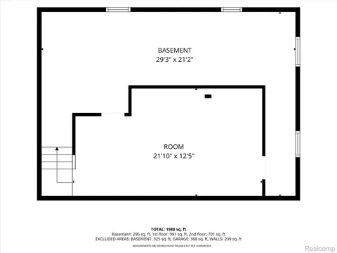 Floorplan - 2356 Pineview Ct, Flint, MI 48433 photo 2 of 4