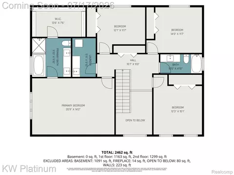 Floorplan - 24515 Brookshire Dr, Macomb, MI 48042 photo 1 of 1