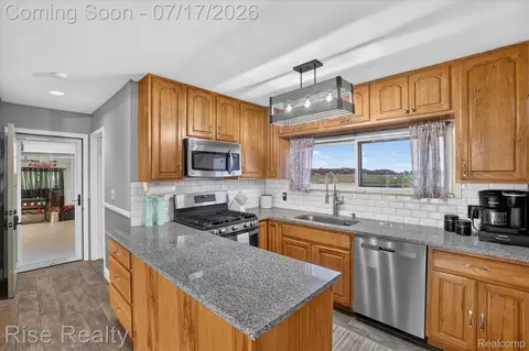 Kitchen - 4338 S Duffield Rd, Clayton, MI 48449 photo 2 of 2