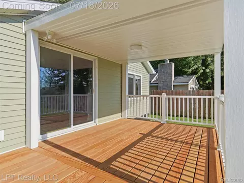 Exterior - 4539 Parker Dr, Howell, MI 48843 photo 9 of 13