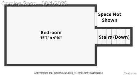 Bedroom - 28966 Sibley Rd, Romulus, MI 48174 photo 10 of 10