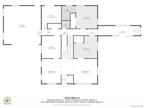 Floorplan - 9735 Dolan Rd, Columbus, MI 48063 photo 1 of 5