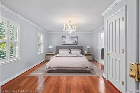 Bedroom - 1023 Buckingham Rd, Grosse Pointe Park, MI 48230 photo 1 of 3