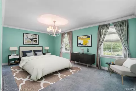 Bedroom - 1023 Buckingham Rd, Grosse Pointe Park, MI 48230 photo 3 of 3