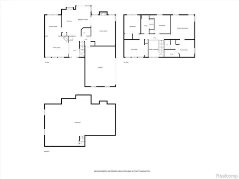 Floorplan - 525 Springfield Dr, Canton, MI 48188 photo 1 of 1