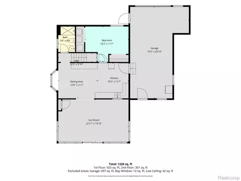 Floorplan - 6559 Circle Dr, Hamilton, MI 48625 photo 1 of 6