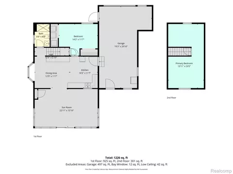 Floorplan - 6559 Circle Dr, Hamilton, MI 48625 photo 4 of 6