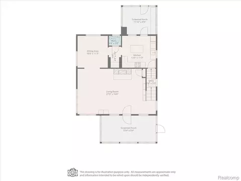 Floorplan - 27108 E River Rd, Grosse Ile, MI 48138 photo 1 of 4
