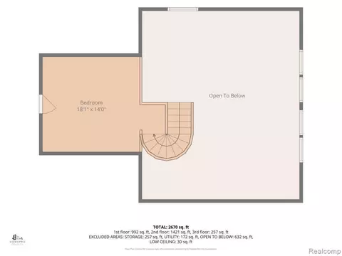 Floorplan - 1940 Marlette Rd, Buel, MI 48401 photo 3 of 4