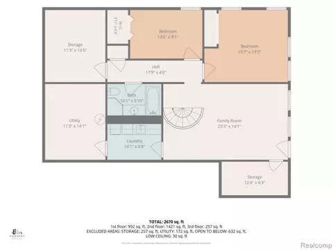 Floorplan - 1940 Marlette Rd, Buel, MI 48401 photo 1 of 4