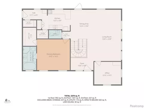 Floorplan - 1940 Marlette Rd, Buel, MI 48401 photo 2 of 4