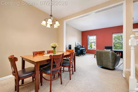 Dining - 2204 Knotty Pine Trl, Howell, MI 48855 photo 2 of 2
