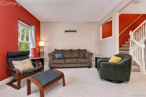 Living - 2204 Knotty Pine Trl, Howell, MI 48855 photo 4 of 4