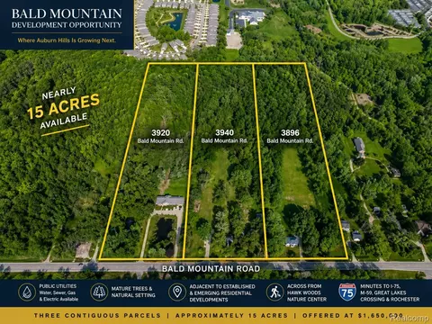 3896 3920 3940 Bald Mountain Rd, Auburn Hills, MI 48326