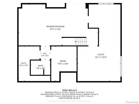 2509 Munster Rd, Rochester Hills, MI 48309