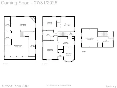 Floorplan - 1817 Drexel St, Dearborn, MI 48128 photo 1 of 1