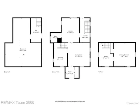 Floorplan - 511 Ash St, Carleton, MI 48117 photo 1 of 1