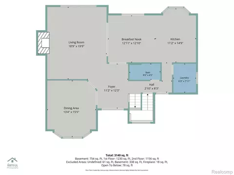Floorplan - 52844 Karon Dr, Macomb, MI 48042 photo 2 of 4