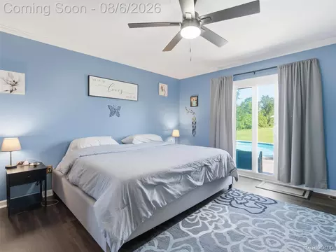 Bedroom - 5252 Bowman Rd, St. Clair, MI 48079 photo 3 of 5