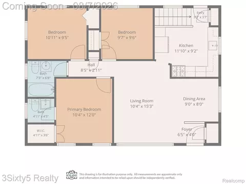 Floorplan - 22109 Haskell St, Taylor, MI 48180 photo 2 of 3